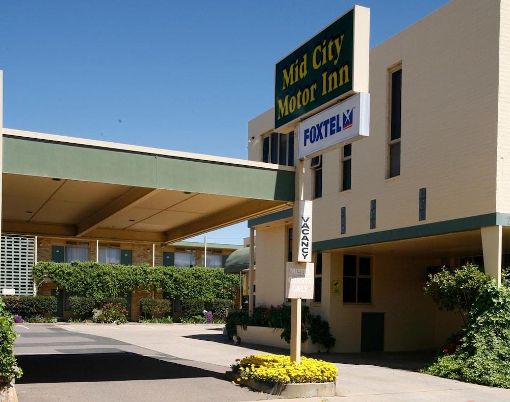 Mid City Motor Inn Queanbeyan Exterior foto
